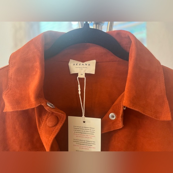 Sezane Marena Jacket- Size 2- Color: Sienna - Picture 8 of 14